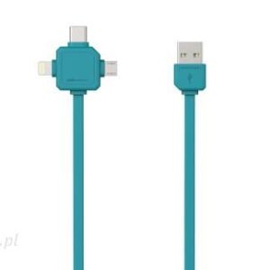 Allocacoc kabel USB-C/Lightning/Micro-USB 1
