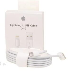 Apple kabel USB lightning Model A1510 2m Biały (MD819ZM/A)
