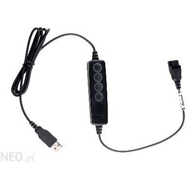 Axtel Kabel Qd/Usb A80 Uc Z Przyciskami (AXTELAXCUSBA80)