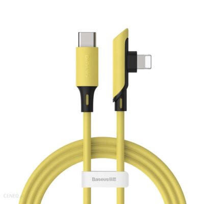 Baseus Colourful kątowy USB Typ C PD 18W - Lightning 1