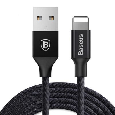 Baseus Oryginalny Kabel Lightning Iphone Yiven Cable Czarny