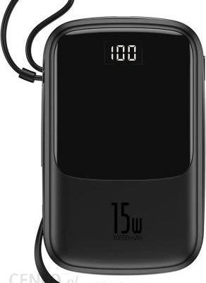 Powerbank Baseus Qpow 10000mAh Czarny (PPQD-A01)