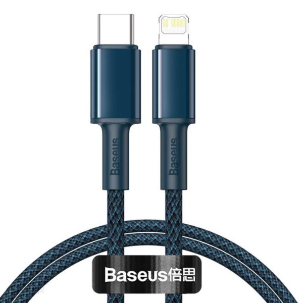 BASEUS USB-C do Lightning PD 20W 1m niebieski