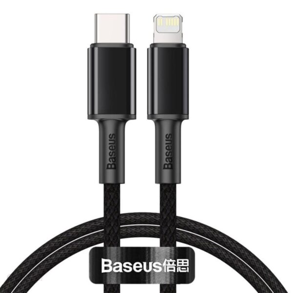 BASEUS USB-C do Lightning PD 20W 2m czarny