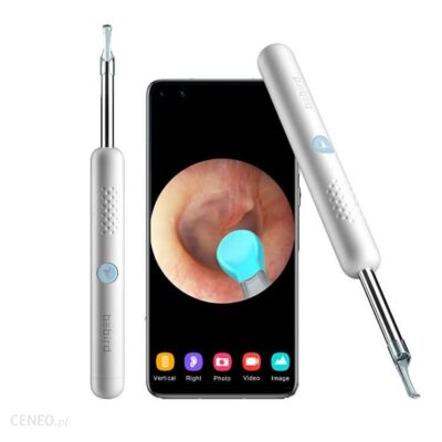 Bebird Xiaomi Otoskop do czyszczenia uszu z kamerką Biały (R1)
