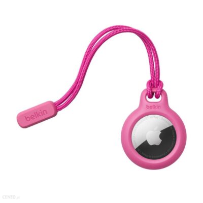 Belkin Etui z paskiem do AirTag - różowy (F8W974btPNK)