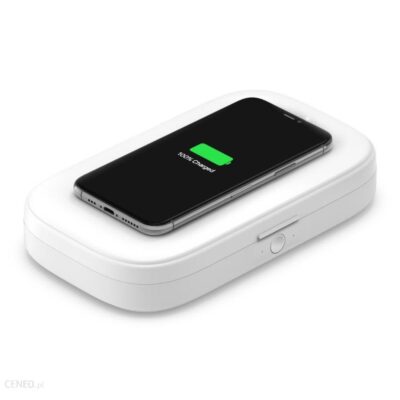 Belkin Odkażacz UV z ładowarką bezprzewodową (WIZ011VFWH)