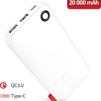 Powerbank Benks 20000mAh Biały (PB12)