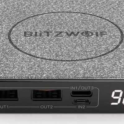 Powerbank BlitzWolf 10000mAh Czarny (BW-P13)