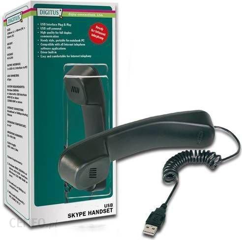 Digitus SKYPE USB telephone handset (DA-70772)