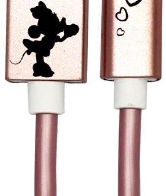 Disney Kabel USB-Lightning Minnie Serduszka 1 m