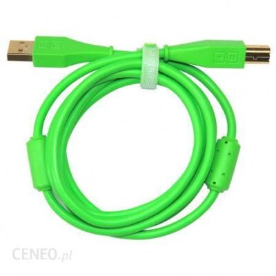 DJ TECHTOOLS CHROMA CABLE USB 1.5 M‌ PROSTY ZIELONY (15762)