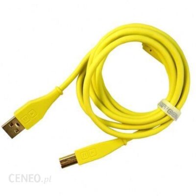 DJ TECHTOOLS CHROMA CABLE USB 1.5 M‌ PROSTY ŻÓŁTY (47346)