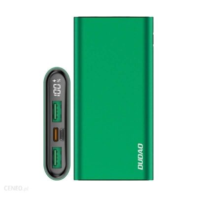 Powerbank Dudao K14H 10000mAh Zielony