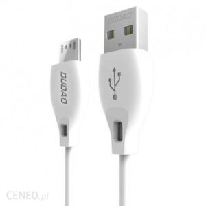 Dudao Kabel micro USB 2.1A 1m biały (L4M)