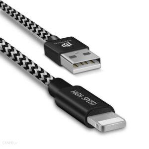 Duxducis Kabel USB Lightning 300cm Czarny