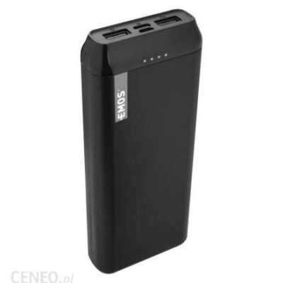 Powerbank EMOS ALPHA 20000mAh Czarny (B0523B)
