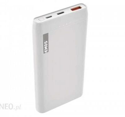 Powerbank EMOS ALPHAQ 10000mAh Biały (B0524W)