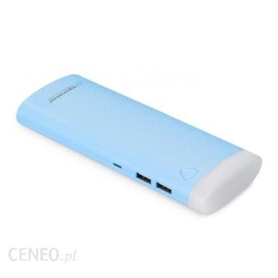 Powerbank Esperanza 10000mAh Fermion Niebieski (EMP114B)
