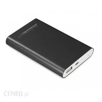 Powerbank Esperanza 8800mAh Neutrin Czarny (EMP117K)