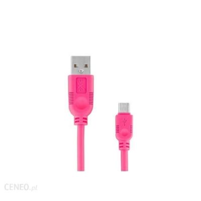 Exc Kabel Usb-Musb Whippy 2m Różowy