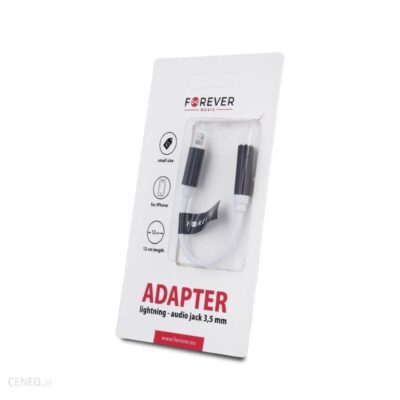 Forever adapter do iPhone 8-PIN-audio jack 3