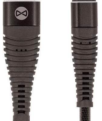 Forever Kabel micro-USB Shark czarny 1m 2A (GSM036392)