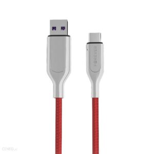 FOREVER USB - USB-C CORE 1M 5A Czerwony