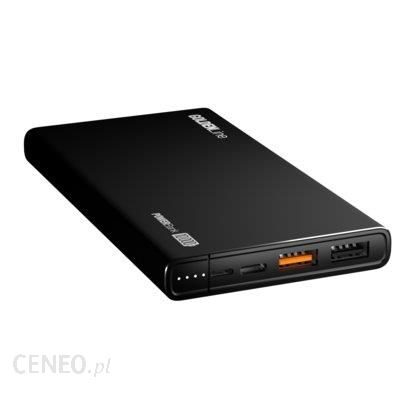 Powerbank GÖTZE & JENSEN Golden Line 10000mAh Czarny