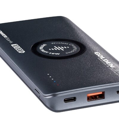 Powerbank GÖTZE & JENSEN Golden Line 10000mAh Szary (PBW10000)