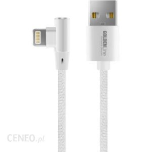 GÖTZE & JENSEN Golden Line USB Lightning 1m Biały (UC01W90CAL)