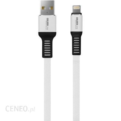 GÖTZE & JENSEN Golden Line USB - Lightning 1m Biały (UC01WCAL)