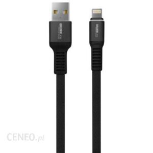 GÖTZE & JENSEN Golden Line USB Lightning 1m Czarny (UC01KCAL)