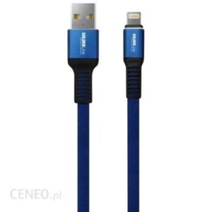 GÖTZE & JENSEN Golden Line USB Lightning 1m Niebieski (UC01BCAL)