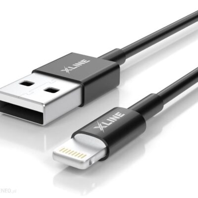 GÖTZE & JENSEN Kabel USB Lightning Xline Czarny (UC01KAL)