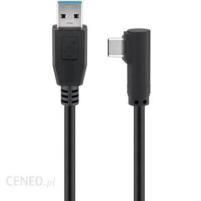 Goobay kabel USB 3.0 USB-C 1m Czarny (66501)