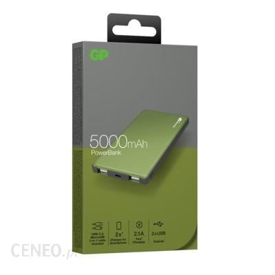 Powerbank GP 5000mAh Oliwkowy (MP05MAG)