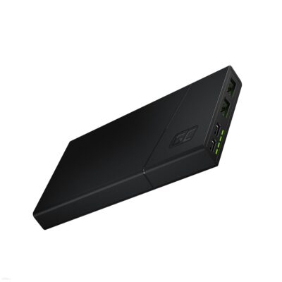 Powerbank Green Cell GC Power Bank PowerPlay10S 10000mAh czarny (PBGC02S)