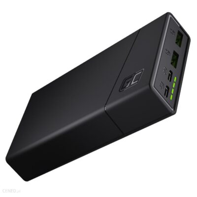 Powerbank Green Cell GC Power Bank PowerPlay20 20000mAh czarny (PBGC03)