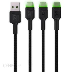 GREEN CELL Kabel USB - USB Typ-C 1