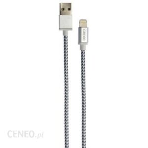 Grixx Kabel USB - Lighting 3m Szaro-biały (GRCA8PINFMC103)