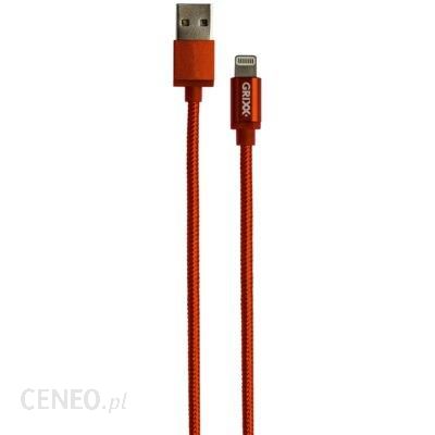 Grixx Kabel USB - Lightning 1m Czerwony (GRCA8PINFRE01)