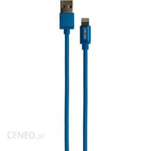 Grixx Kabel USB - Lightning 1m Niebieski (GRCA8PINFBL01)