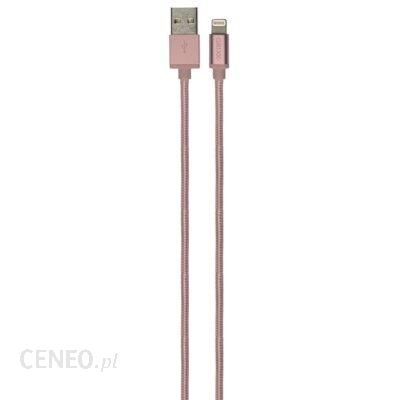 Grixx Kabel USB - Lightning Optimum 1m Różowe złoto (GROIPCA8PINFRG01)