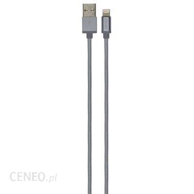 Grixx Kabel USB - Lightning Optimum 1m Szary (GROIPCA8PINFGR01)