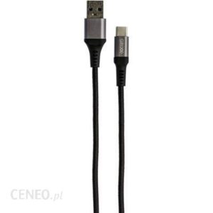 Grixx Kabel USB - USB-C 1m Czarny (GRCACUSBFBK01)