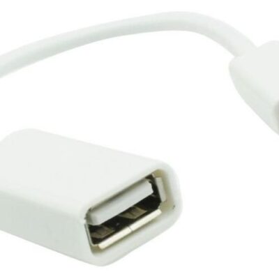 Gsmok Kabel Usb Adapter Micro Usb Otg Biały 17cm (KAB08503)