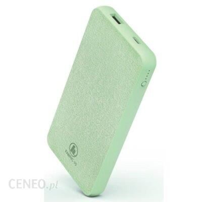 Powerbank Hama Fabric 10 10000mAh Zielony (187259)