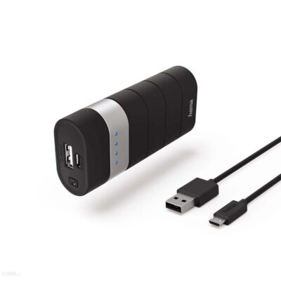 Powerbank HAMA Joy 5200mAh Czarny (178850)