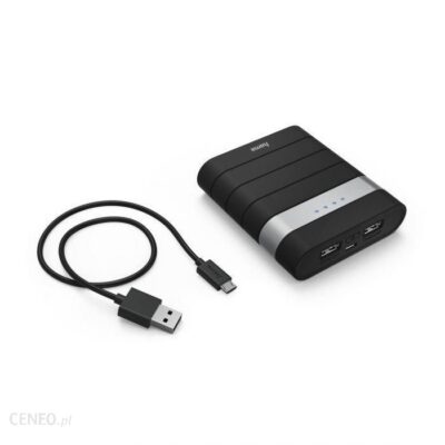 Powerbank Hama Power Pack Joy 10400 Mah Czarny 001374930000